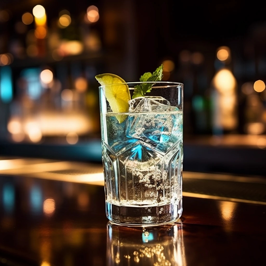 Gin Tonic Cocktail-Bild