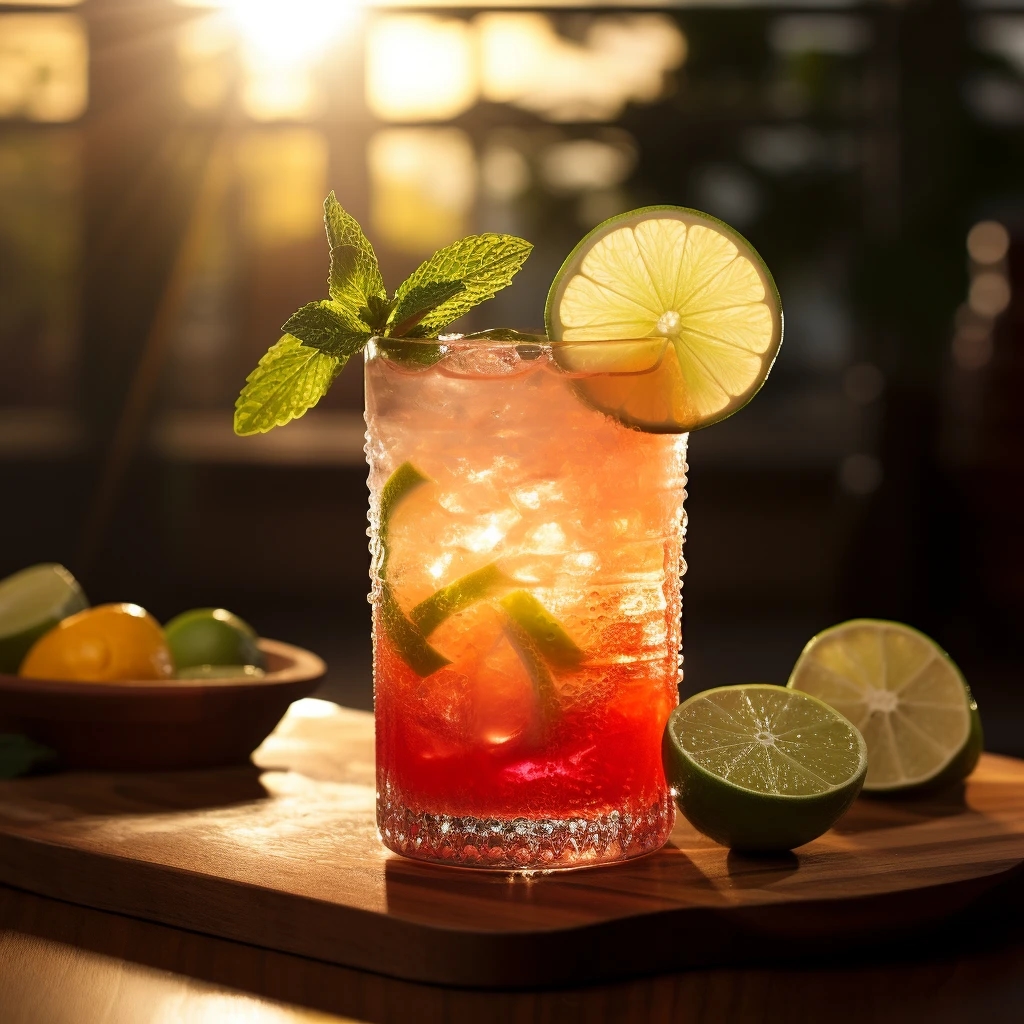 Sunset Cocktail-Bild