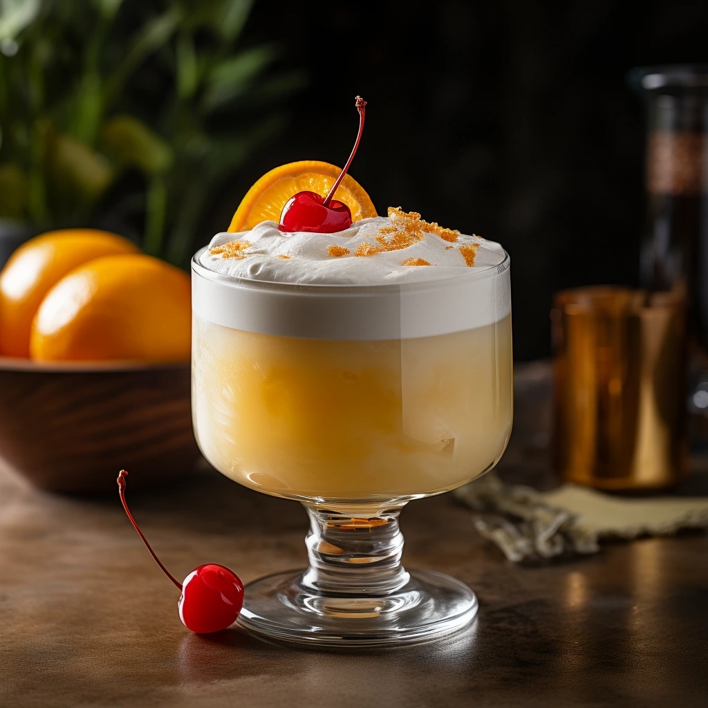 Tequila Sour Cocktail-Bild