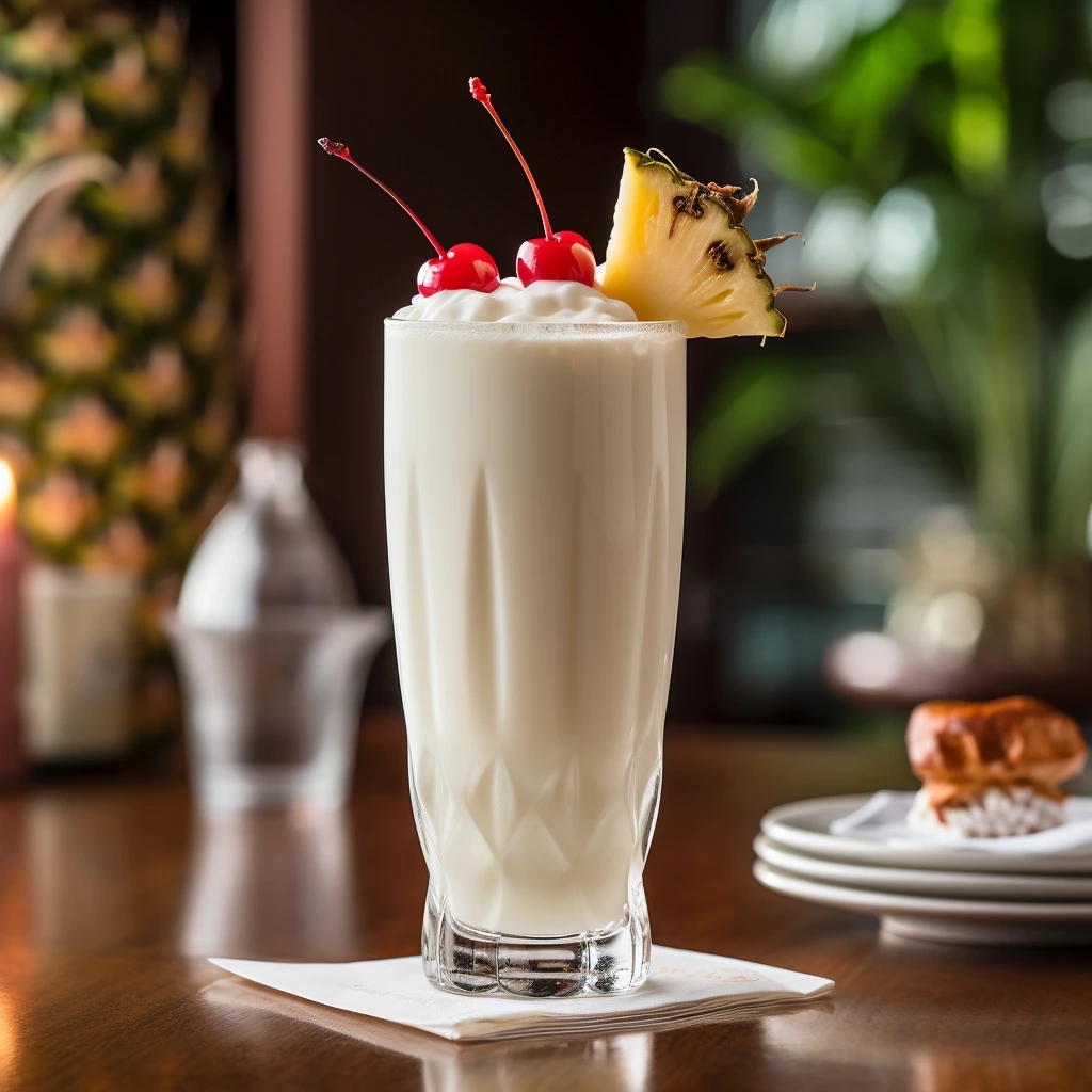 Virgin Piña Colada Cocktail-Bild