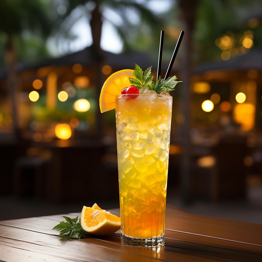 Yellow Star Cocktail-Bild